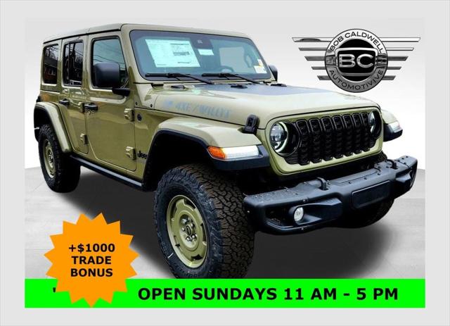 2025 Jeep Wrangler 4xe WRANGLER 4-DOOR WILLYS 41 4xe 2025 Jeep Wrangler 4xe WRANGLER 4-DOOR WILLYS 41 4xe