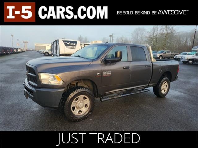 2018 RAM 3500 Tradesman Crew Cab 4x4 64 Box