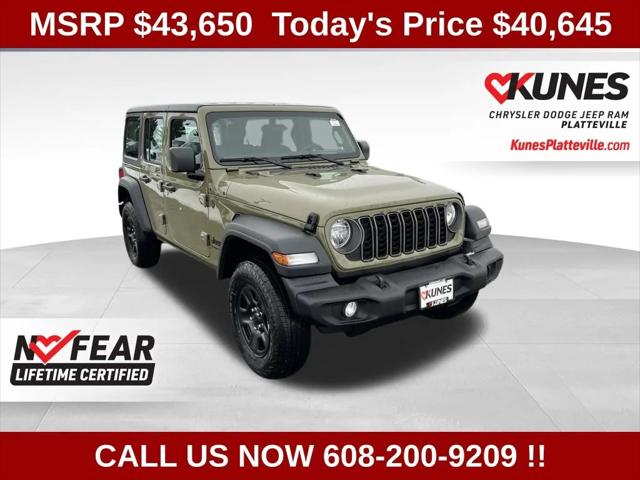 2025 Jeep Wrangler WRANGLER 4-DOOR SPORT