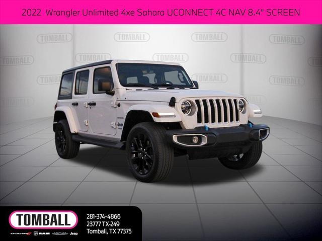 2022 Jeep Wrangler 4xe Unlimited Sahara 4x4