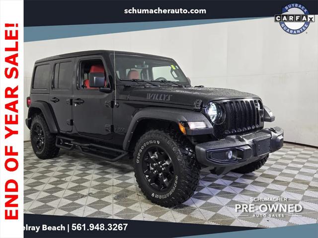 2021 Jeep Wrangler Unlimited Willys 4x4
