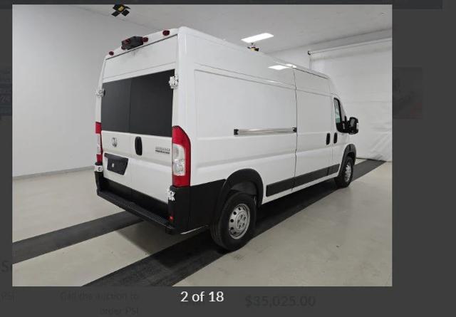 2023 RAM ProMaster 2500 Cargo Van High Roof 159 WB