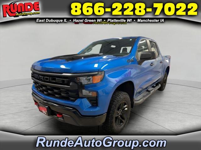 2023 Chevrolet Silverado 1500 4WD Crew Cab Short Bed Custom Trail Boss