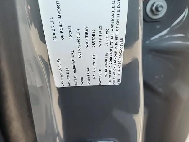 2022 Dodge Durango R/T Plus