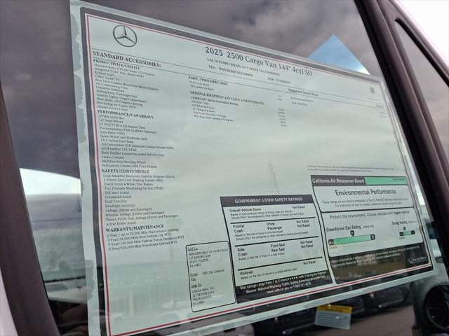 2025 Mercedes-Benz Sprinter 2500 Standard Roof 4-Cyl Diesel