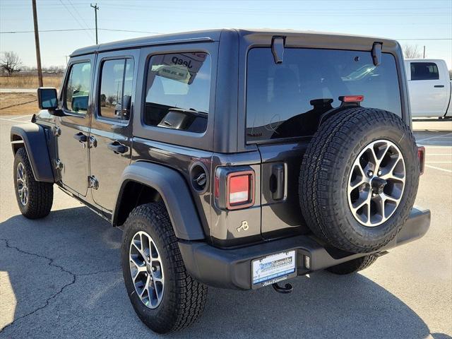 2025 Jeep Wrangler WRANGLER 4-DOOR SPORT S