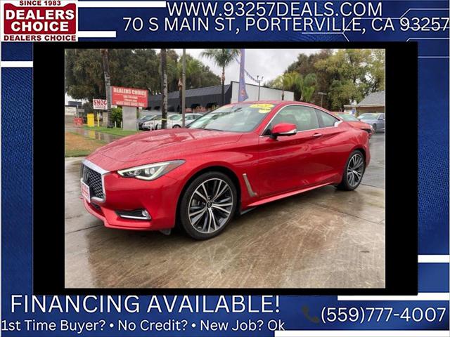 2021 INFINITI Q60 LUXE AWD for sale in Porterville, CA