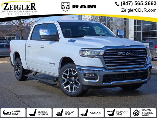 2025 RAM Ram 1500 RAM 1500 LARAMIE CREW CAB 4X4 57 BOX