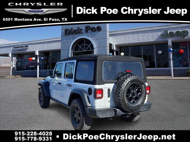 2020 Jeep Wrangler Unlimited Willys Sport 4X4 2020 Jeep Wrangler Unlimited Willys Sport 4X4