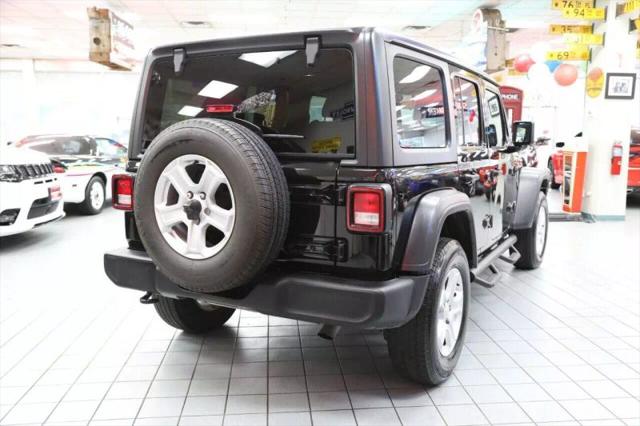 2018 Jeep Wrangler Unlimited Sport S 4x4