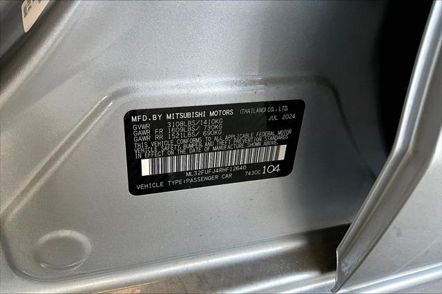 2024 Mitsubishi Mirage G4 LE