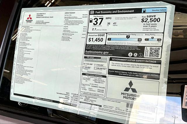 2024 Mitsubishi Mirage G4 LE
