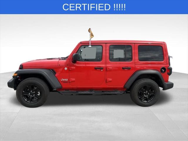 2021 Jeep Wrangler Unlimited Sport S 4x4