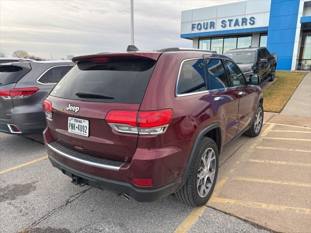 2019 Jeep Grand Cherokee Limited 4x2