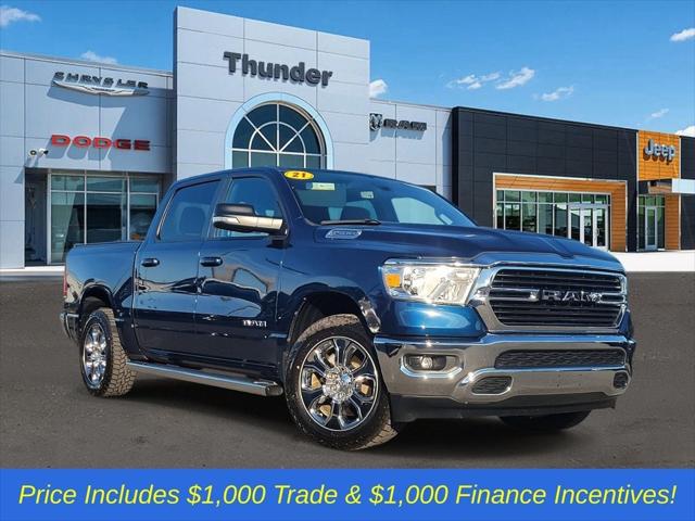 2021 RAM 1500 Big Horn Crew Cab 4x4 57 Box