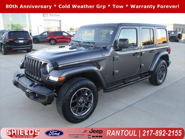 2021 Jeep Wrangler Unlimited 80th Anniversary 4x4