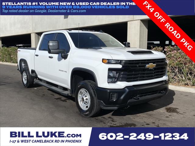 2024 Chevrolet Silverado 2500HD 4WD Crew Cab Standard Bed Work Truck