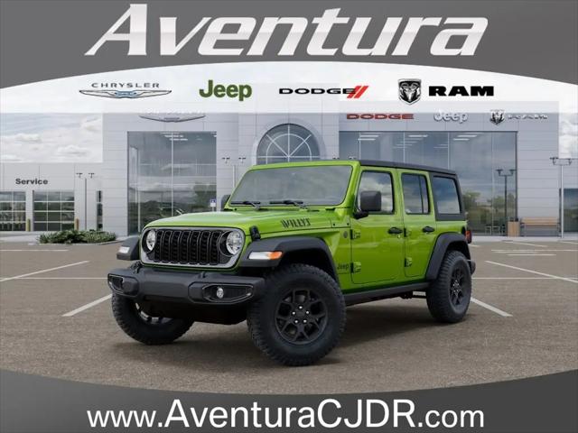 2025 Jeep Wrangler 4-Door Willys 4x4 for sale in North Miami Beach, FL