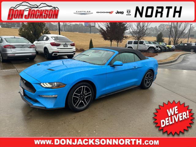 2022 Ford Mustang EcoBoost Premium Convertible