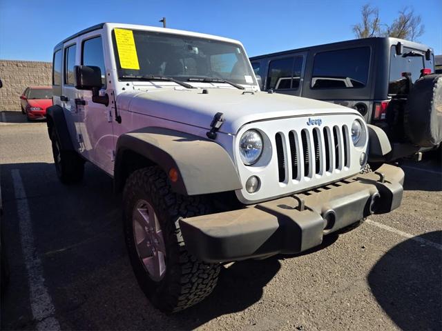 2018 Jeep Wrangler JK Unlimited Sport S 4x4