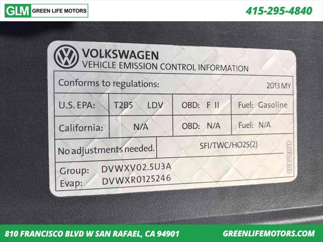2013 Volkswagen Passat 2.5L SE