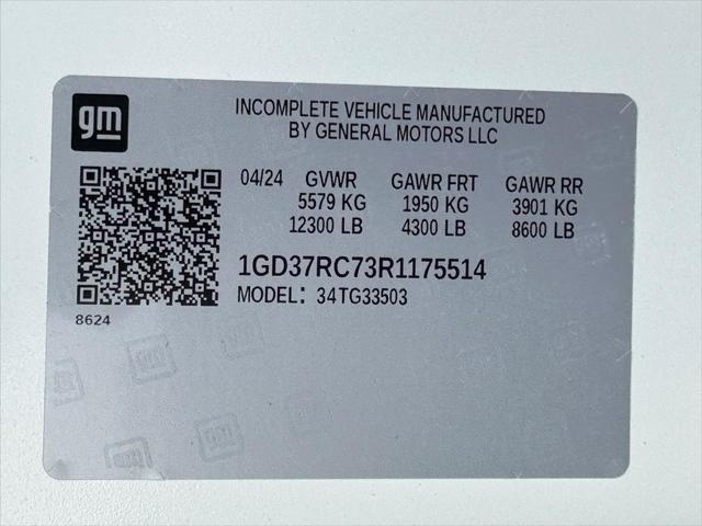 2024 GMC Savana Cutaway Work Van