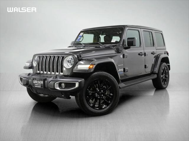 2021 Jeep Wrangler 4xe Unlimited Sahara 4x4 for sale in Bloomington, MN
