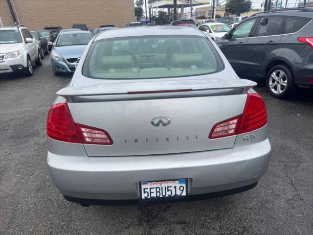 2003 INFINITI G35 Luxury Leather