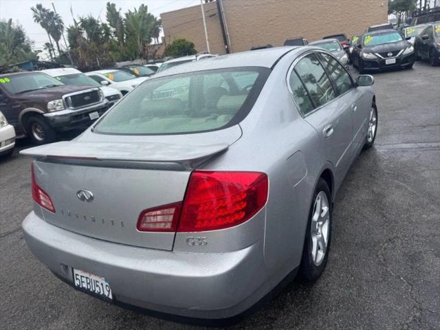 2003 INFINITI G35 Luxury Leather