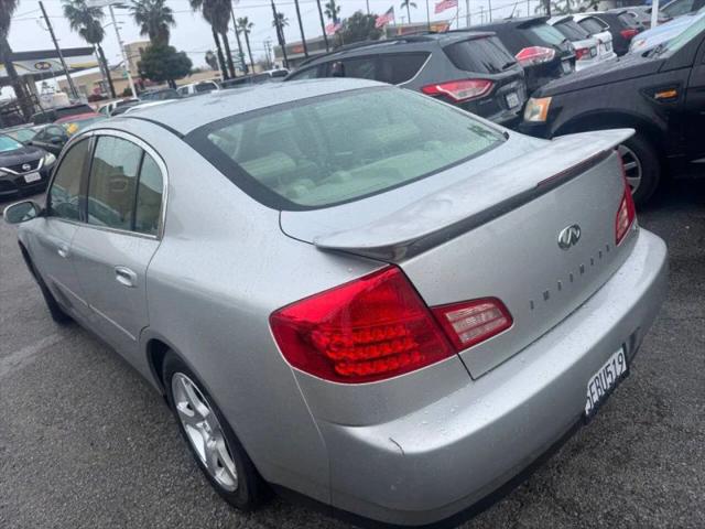 2003 INFINITI G35 Luxury Leather