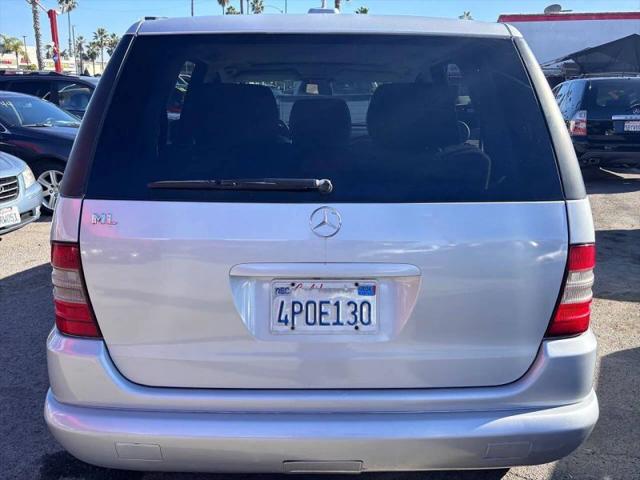 2001 Mercedes-Benz ML 320 ML 320 Sport Utility 4D