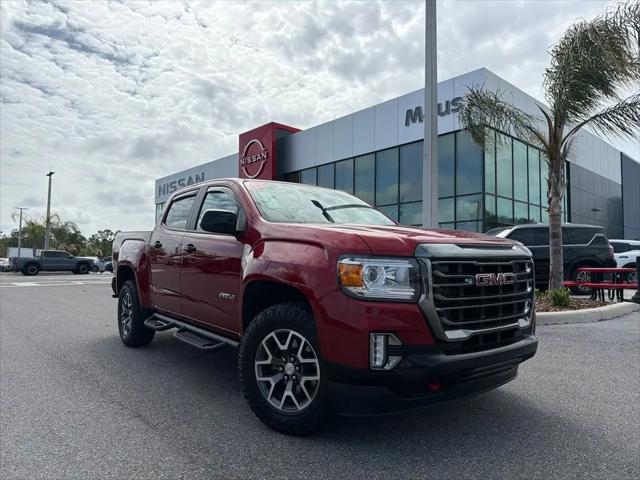 2022 GMC Canyon 4WD Crew Cab Short Box AT4 - Leather for sale in Brooksville, FL