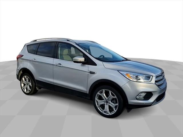 Used 2019 Ford Escape Titanium with VIN 1FMCU9J98KUA70372 for sale in Waterford, MI