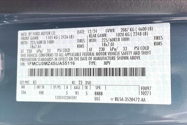New 2025 Ford Escape For Sale in Olive Branch, MS
