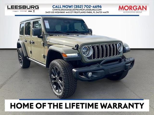 2025 Jeep Wrangler 4xe WRANGLER 4-DOOR BACKCOUNTRY 4xe