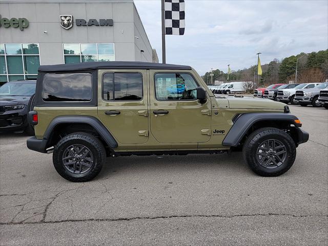 2025 Jeep Wrangler WRANGLER 4-DOOR SPORT S