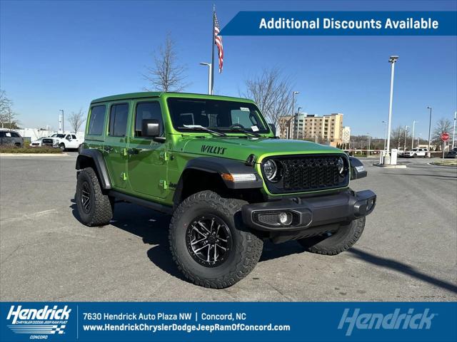 2025 Jeep Wrangler WRANGLER 4-DOOR WILLYS