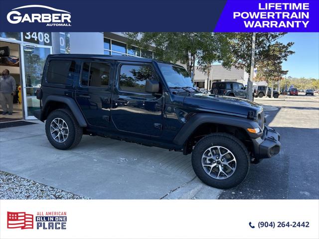 2025 Jeep Wrangler WRANGLER 4-DOOR SPORT S