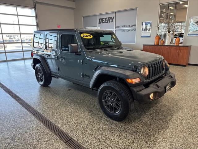 2025 Jeep Wrangler WRANGLER 4-DOOR SPORT S