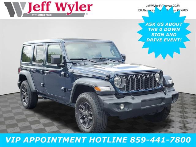 2025 Jeep Wrangler WRANGLER 4-DOOR SPORT S