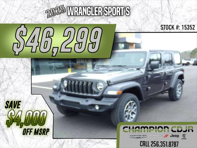 2025 Jeep Wrangler WRANGLER 4-DOOR SPORT S