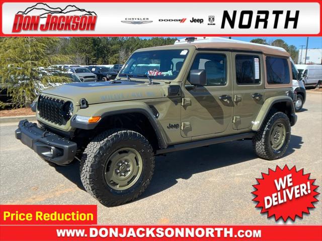 2025 Jeep Wrangler 4xe WRANGLER 4-DOOR WILLYS 41 4xe