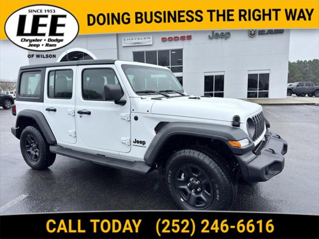 2025 Jeep Wrangler WRANGLER 4-DOOR SPORT