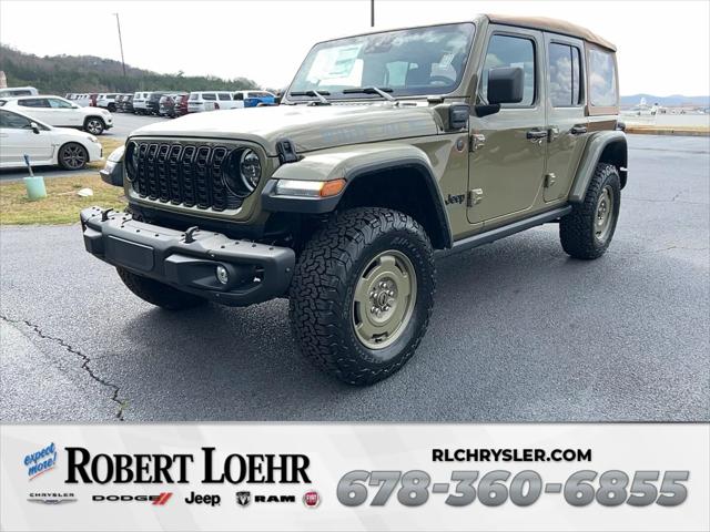 2025 Jeep Wrangler 4xe WRANGLER 4-DOOR WILLYS 41 4xe