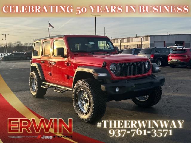 2025 Jeep Wrangler WRANGLER 4-DOOR SPORT S