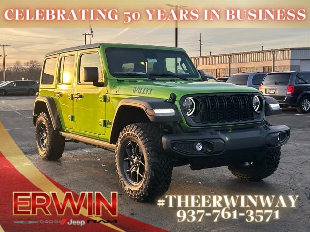 2025 Jeep Wrangler WRANGLER 4-DOOR WILLYS