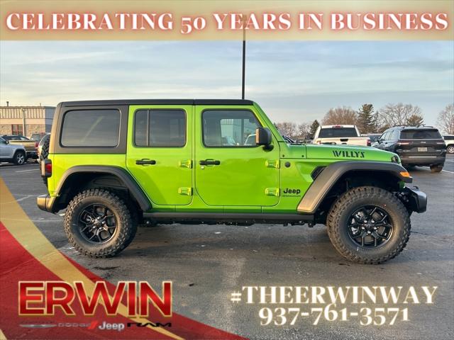 2025 Jeep Wrangler WRANGLER 4-DOOR WILLYS