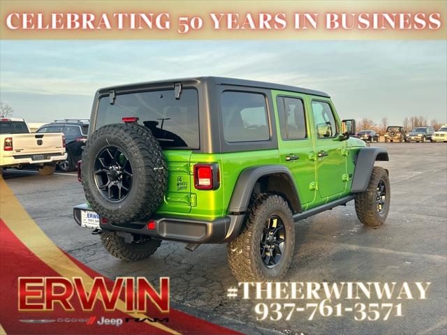 2025 Jeep Wrangler WRANGLER 4-DOOR WILLYS