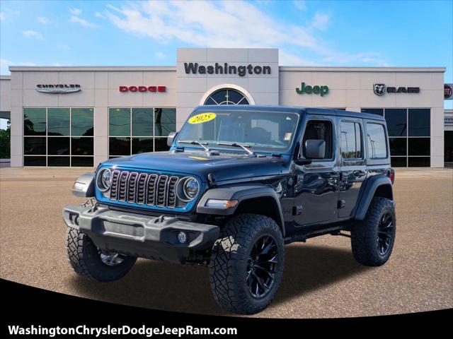 2025 Jeep Wrangler WRANGLER 4-DOOR SPORT S