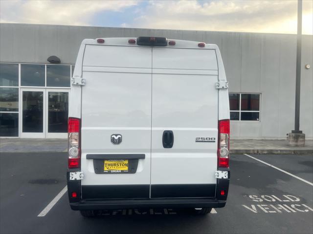 2025 Ram ProMaster 2500 Cargo Van Tradesman High Roof 136" WB w/Pass Seat